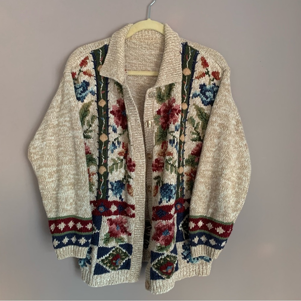 Vintage Grandma Cardigan